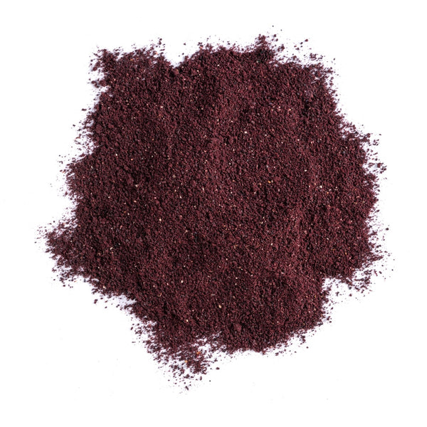 Aronia bessen gemalen